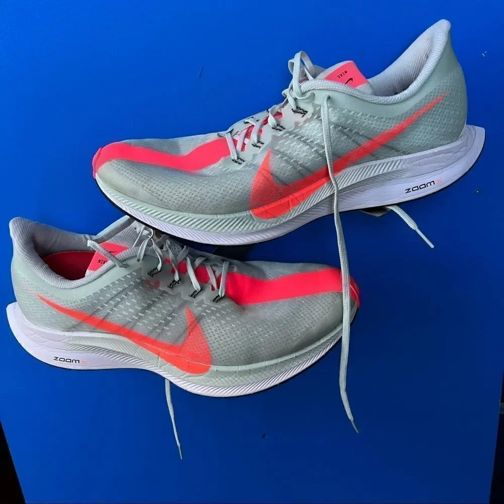 NIKE ZOOM PEGASUS 35 TURBO GREY/BLCK [AJ4114 060] US MEN SZ 15  Authentic